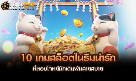 10 เกมสล็อตในธีมน่ารัก ที่ตอบโจทย์นักเดิมพันสายสบา UFAC4 ยูฟ่า4C ปี 2569