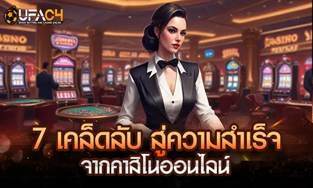 7 เคล็ดลับสู่ความสำเร็จจากคาสิโนออนไลน์ กับ ยูฟ่า4C แพลตฟอร์มที่นักเดิมพันไว้ใจ