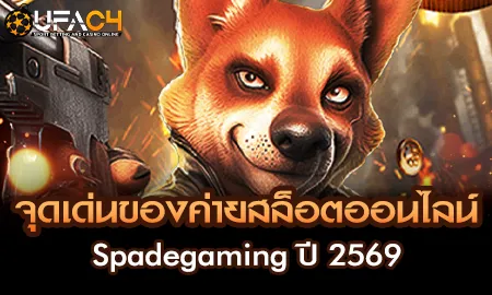 จุดเด่นค่ายสล็อต Spadegaming ปี 2569 บน UFAC4 ยูฟ่า4C สล็อตออนไลน์คุณภาพสูง