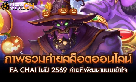 FA CHAI สล็อตออนไลน์ปี 2569 บน UFAC4 ยูฟ่า4C ค่ายสล็อตเอเชียสมดุล