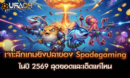 เกมยิงปลาออนไลน์ Spadegaming ปี 2569 บน UFAC4 ยูฟ่า4C